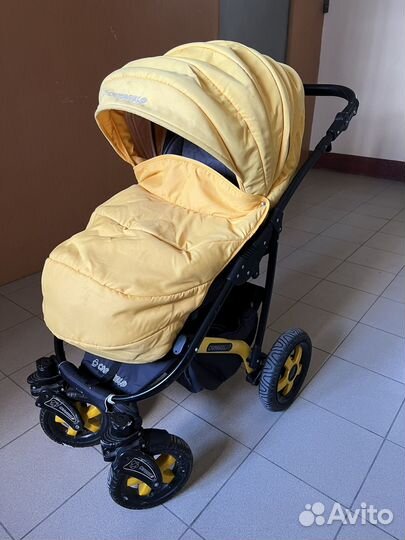 Коляска 3 в 1 camarelo sevilla