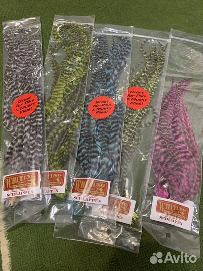 Длинные перья Schlappen Bundle whiting