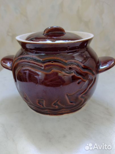 Керамические горшки и кружки