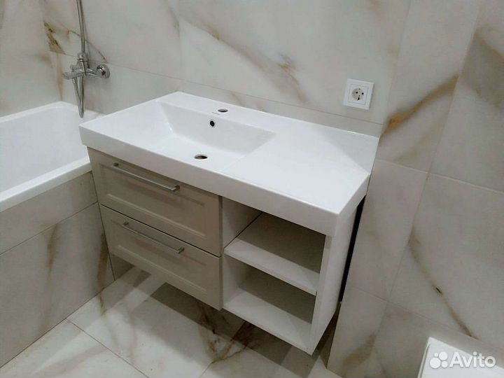 Тумба в ванную на заказ