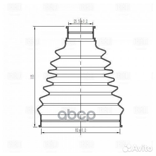 Пыльник шруса для а/м Hyundai Creta (16) 2.0i