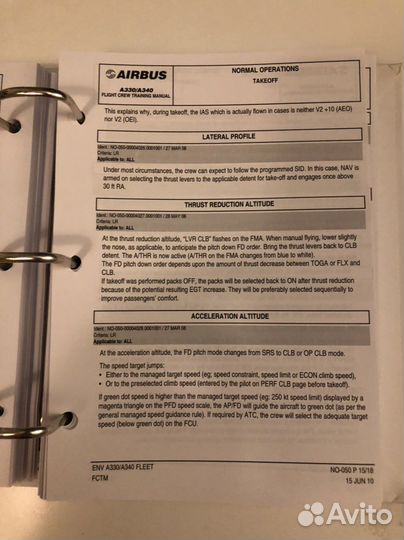 Fctm fcom Airbus A330/340 Manual
