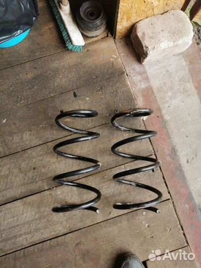 Пружины передние рено логан 1