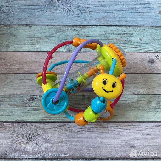 Пакет развивающих фирменных игрушек. За всё
