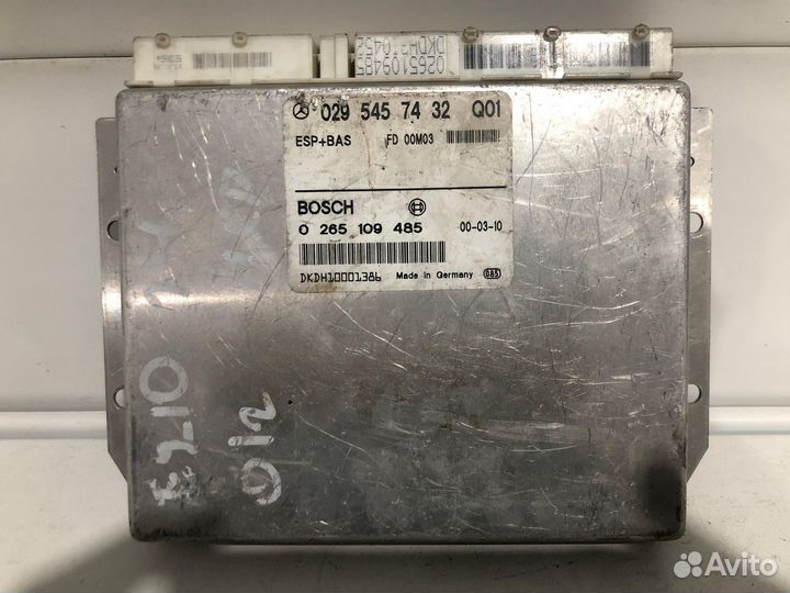 Блок управления ESP Mercedes W210 A0295457432