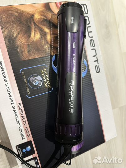 Фен-щётка Rowenta brush activ'1000W