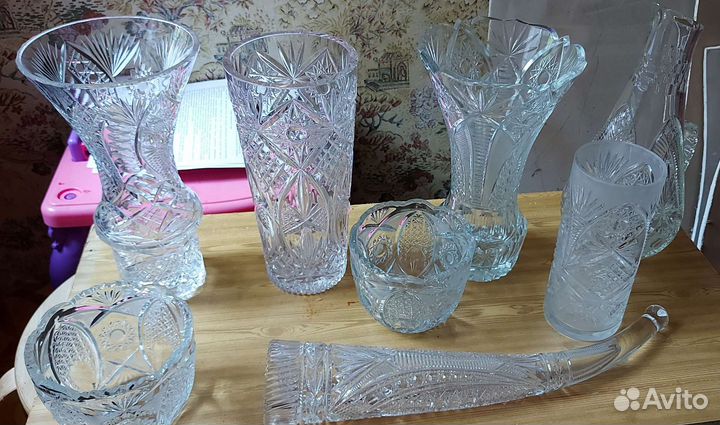 Хрусталь в ассортименте