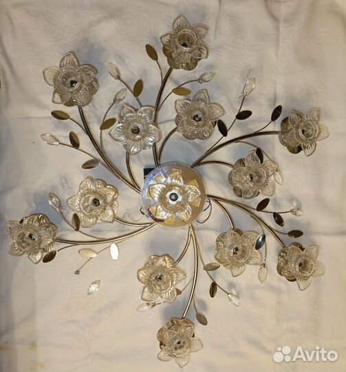 Люстра потолочная бу