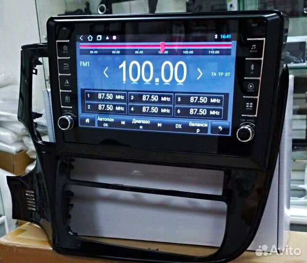 Mitsubishi Outlander магнитола Android крутилки