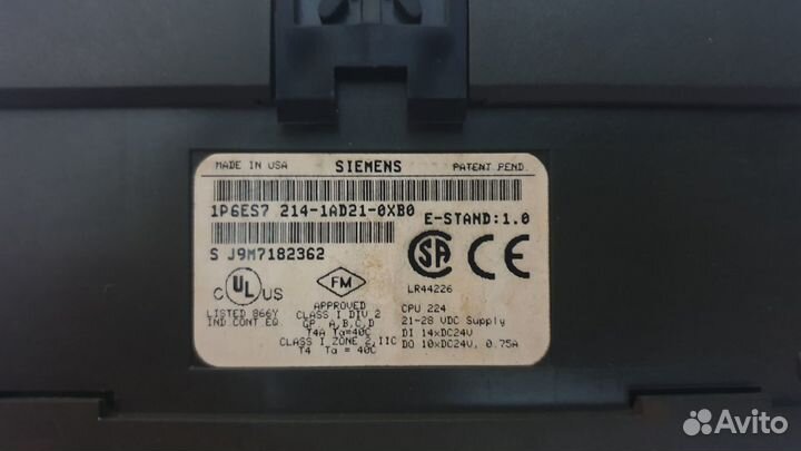 Контроллер Siemens S7-200