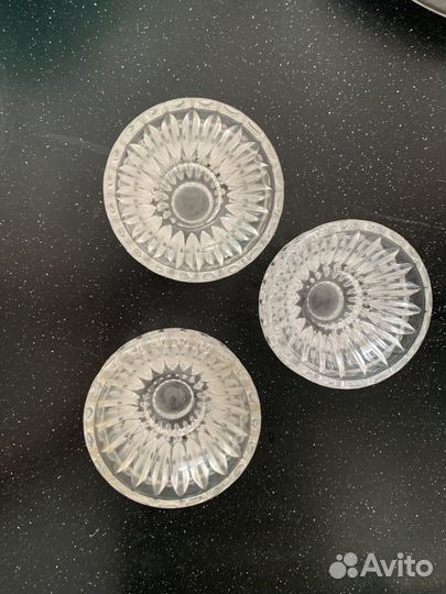 Солонки/соусницы/пиалы, стекло, СССР