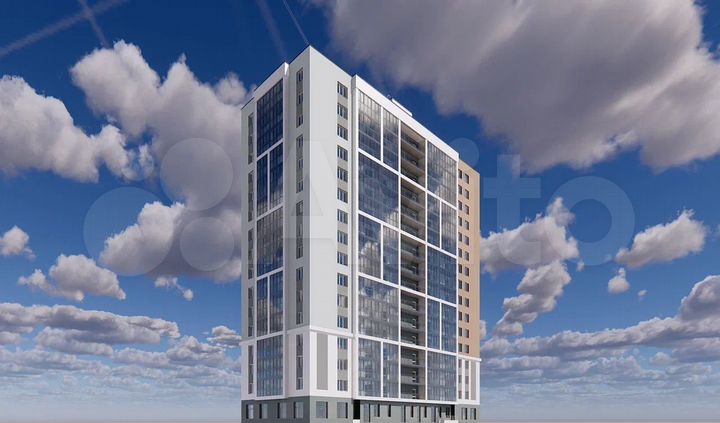 2-к. квартира, 42,1 м², 9/16 эт.