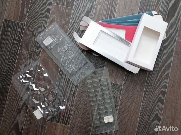 Форма для шоколада и упаковка