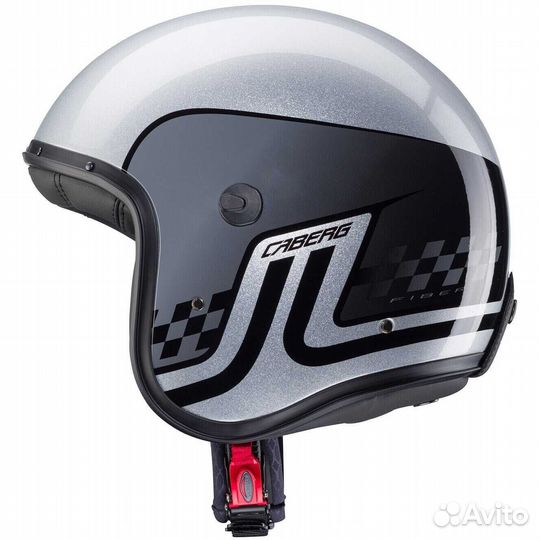 Caberg Jet Motorcycle Мотошлем JET freeride trophy Silver Black Grey