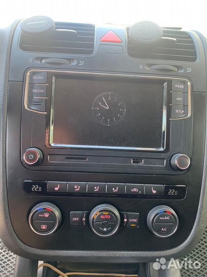 Рамка климата jetta, golf mk5, для климата 7го пок