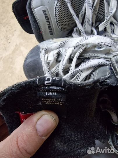 Хоккейные коньки bauer