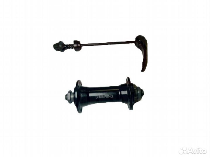 Втулка велосипедная передняя мтв алюминиевая 36Н н