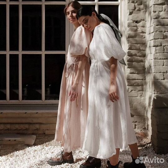 Платье муслиновое женское Zimmermann 2 цвета