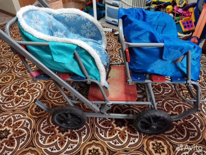 Санки-коляска