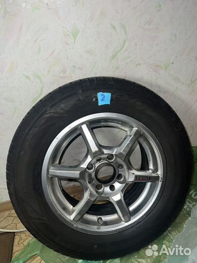 Литые диски r13 с летней резиной на ваз