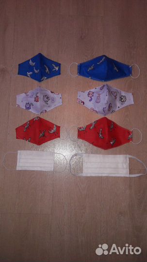 Маски многоразовые 50 шт. для лица