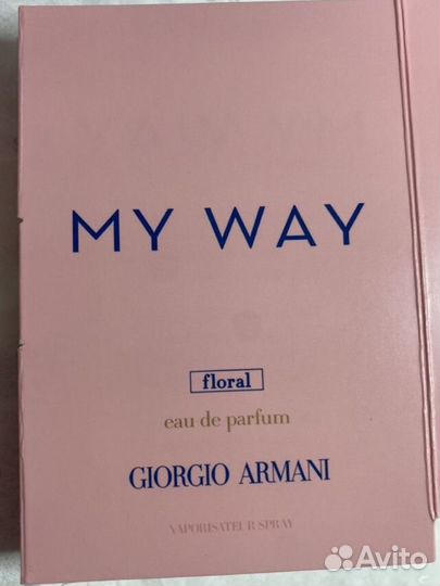 Giorgio armani My way оригинал