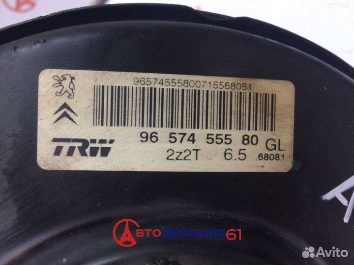 Вакуумный усилитель тормозной, 4535W0 peugeot 207