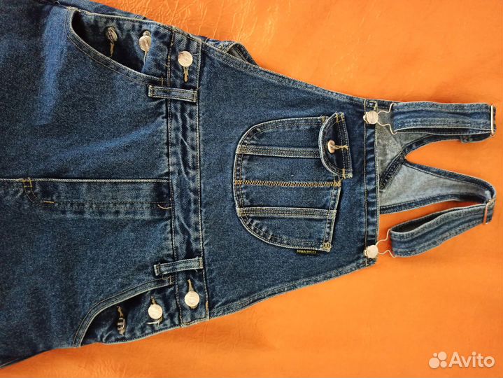 Джинсоаый комбинезон