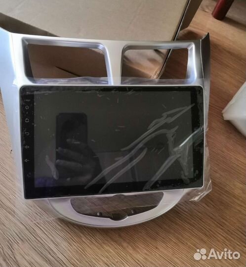 Магнитола на Hyundai solaris