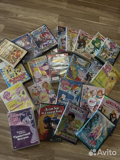 Dvd диски мультфильмы