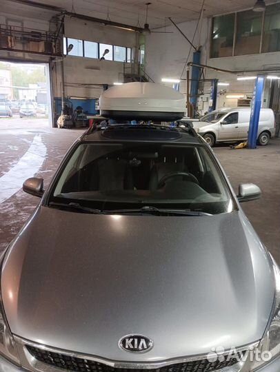 Багажник бокс на крышу kia rio