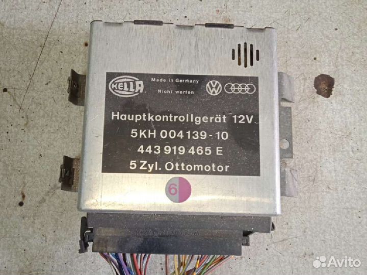 Блок управления двигателем audi 200 c3 ауди 200