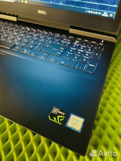 Игровой Ноутбук Dell Core i7/16Gb/GTX1050Ti