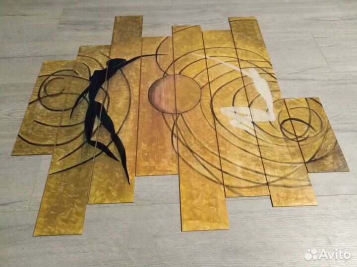 Картина модульная красками