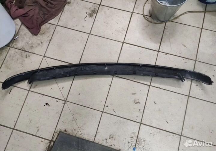 Накладка на бампер Mitsubishi Colt