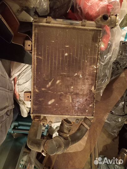 Радиатор охлаждения двигателя ваз 2104-07