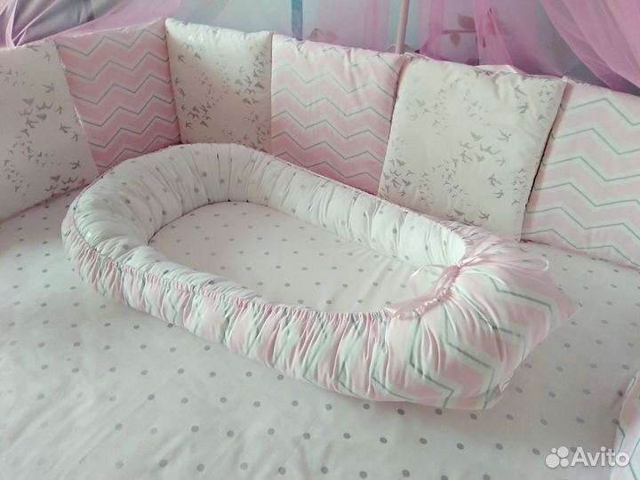 Бортики, одеяло, кокон