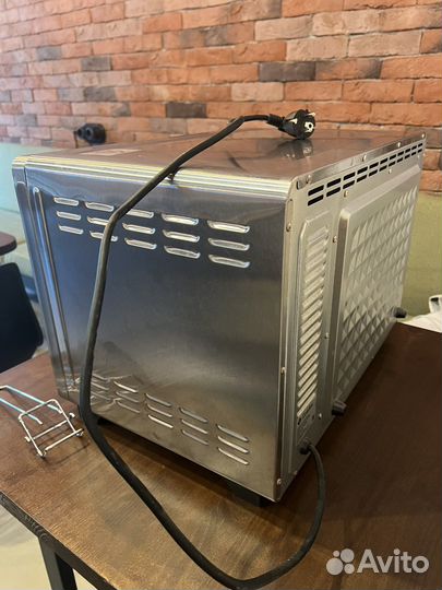 Мини-печь Gemlux GL-OR-1838MN, серебристая