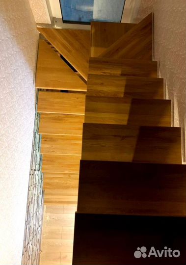 Лестницы г-образные под ключ