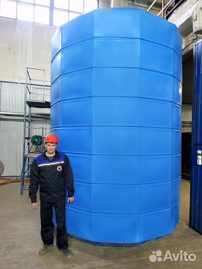 Пластиковая вертикальная емкость 20000 литров