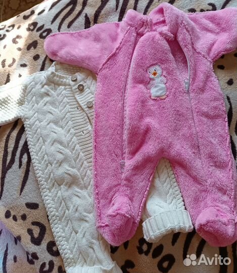 Детские вещи пакетом 0-3м