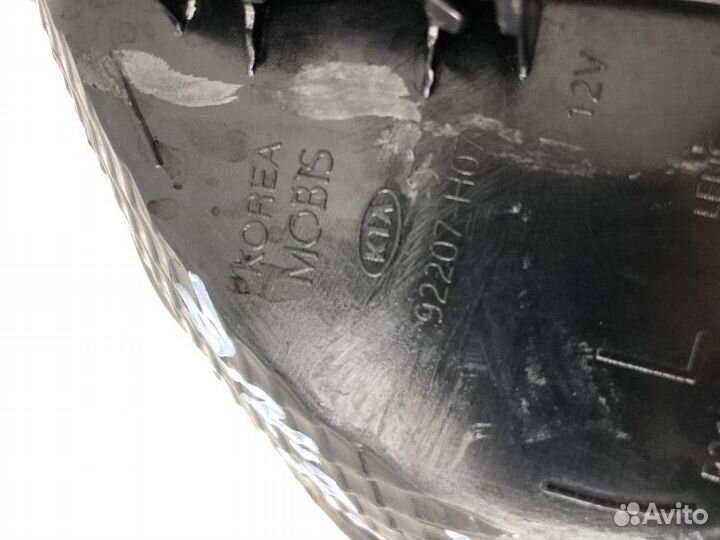 Левая противотуманная фара Kia Rio 4 X-Line