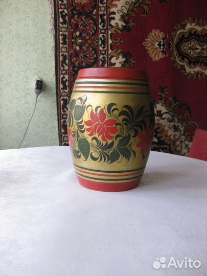 Бочонок сувенинирный, роспись 