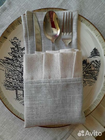 Салфетки на стол. Набор