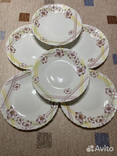 Тарелки для вторых блюд, нарезки, d 19 см