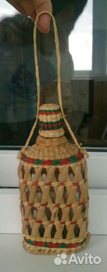 Декупаж бутылка