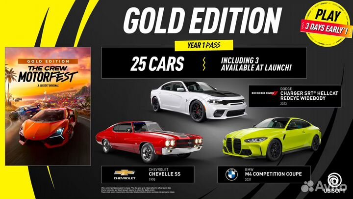 The crew motorfest Gold Edition PS4/PS5