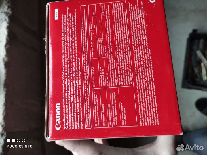 Видеокамера canon legria