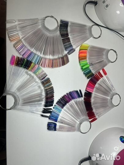 Гель лаки для маникюра набор