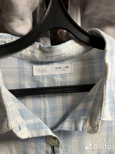 Рубашка zara для девочки
